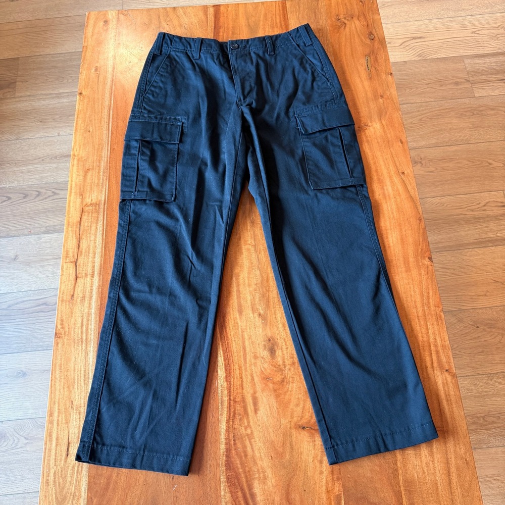 Lands' End Women's Black Oeko-tex Cargo Pants Size 8